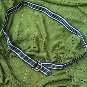 J.Crew Ribbon D-ring Belt